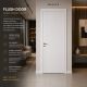 01-B White Color Door Leaf 